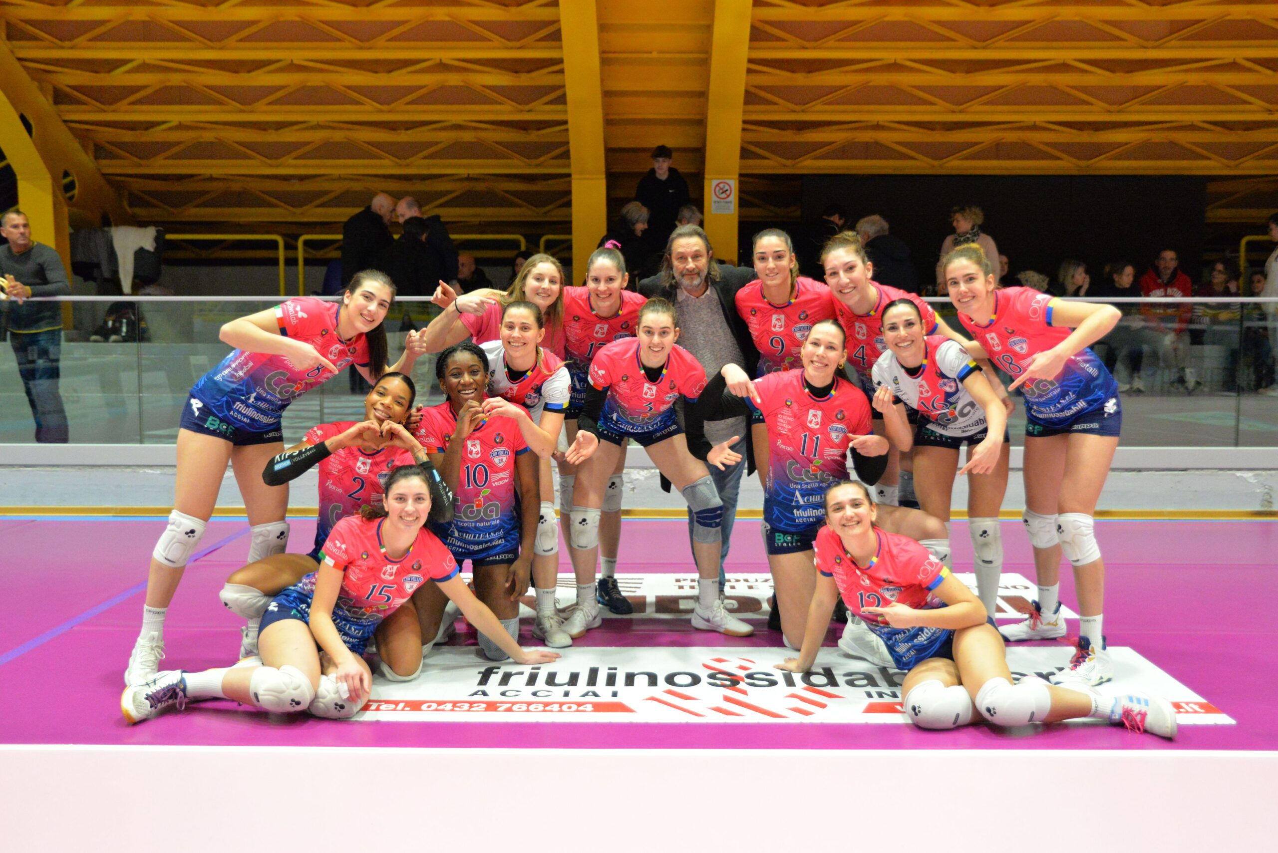 La CDA Talmassons batte 3-0 Pescara e si prende i tre punti