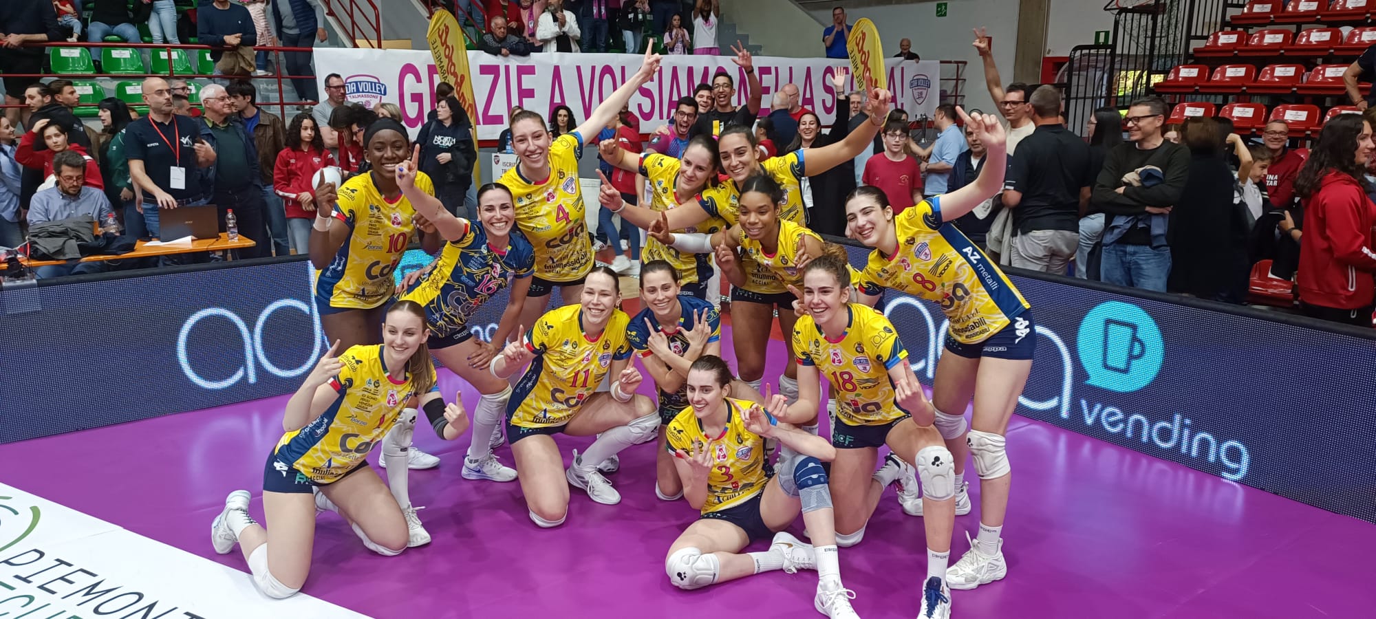 Magnifica CDA! Espugna il PalaBorsani per 3-0 e si prende gara 1 di finale playoff